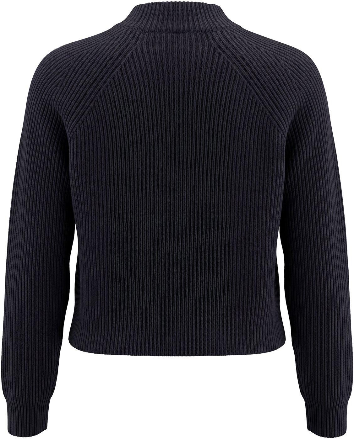 High neck sweater in a wool and cashmere blend