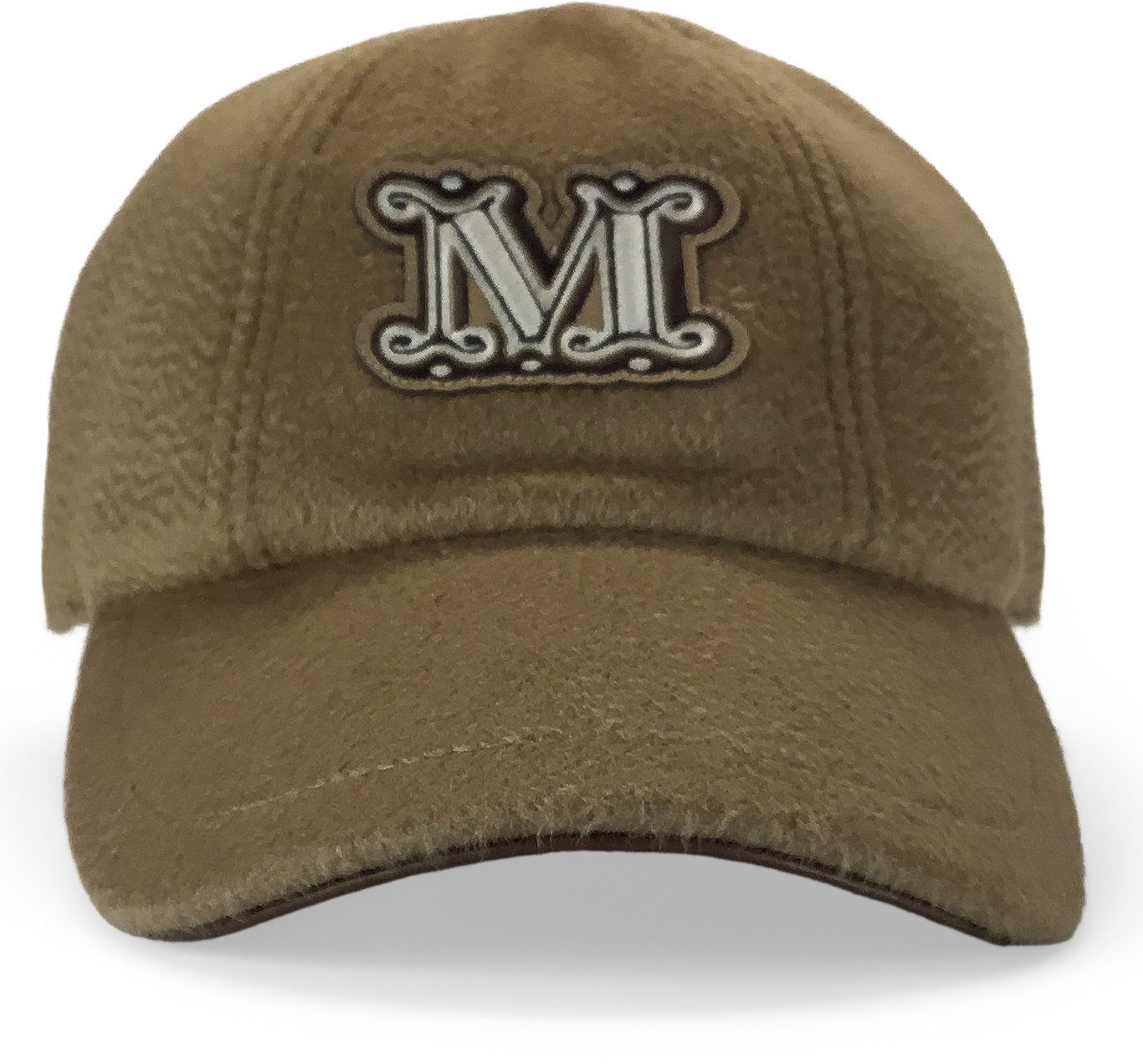Cap with visor and logo