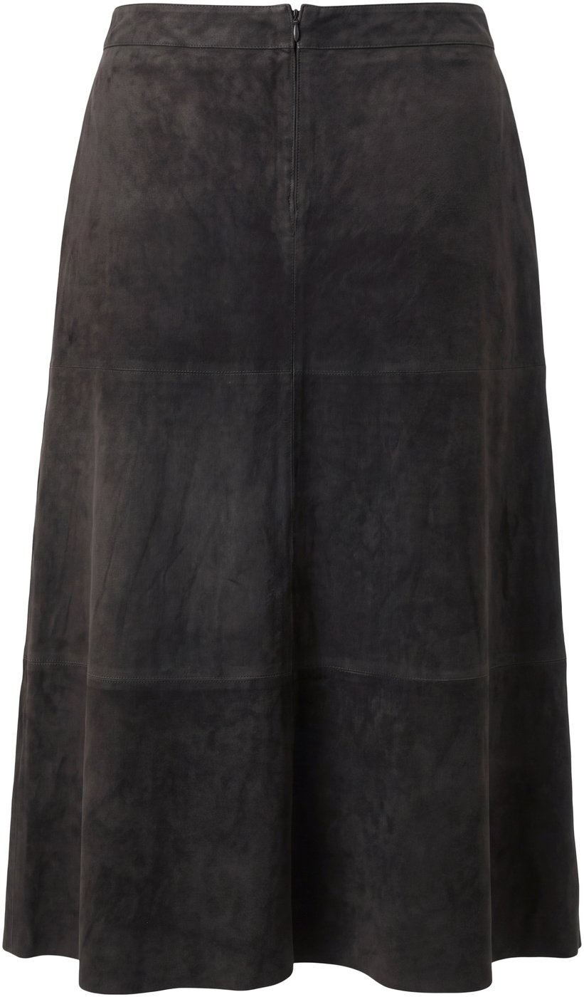 I'm going midi in suede
