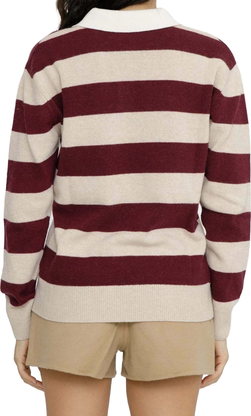 T-Shirts And Polos Beige + Burgundy
