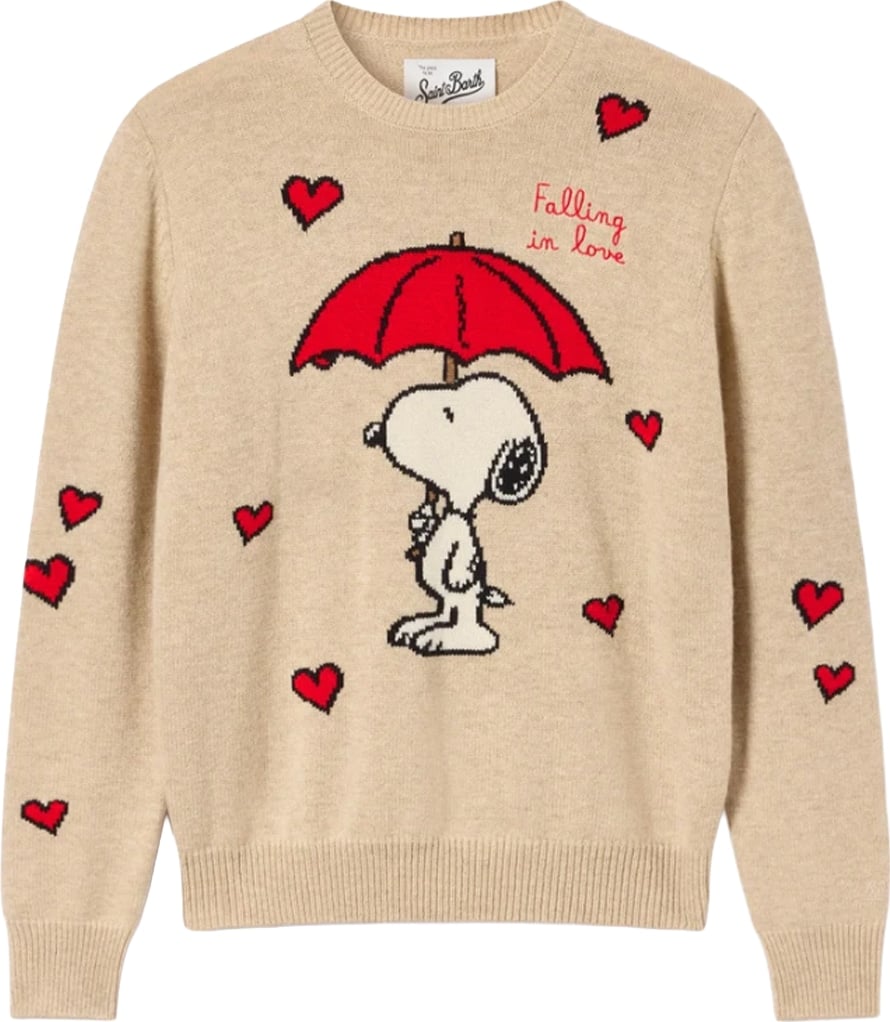 Sweaters Snoopy Falling Love 11 Emb