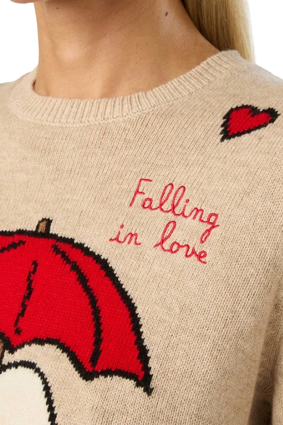 Sweaters Snoopy Falling Love 11 Emb