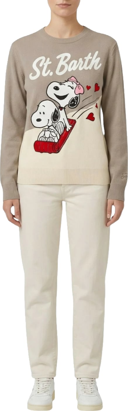 Sweaters Beige + Bianco