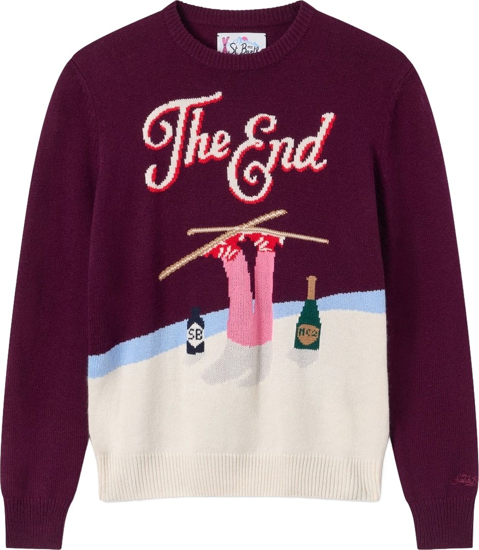Sweaters Bordeau + Panna