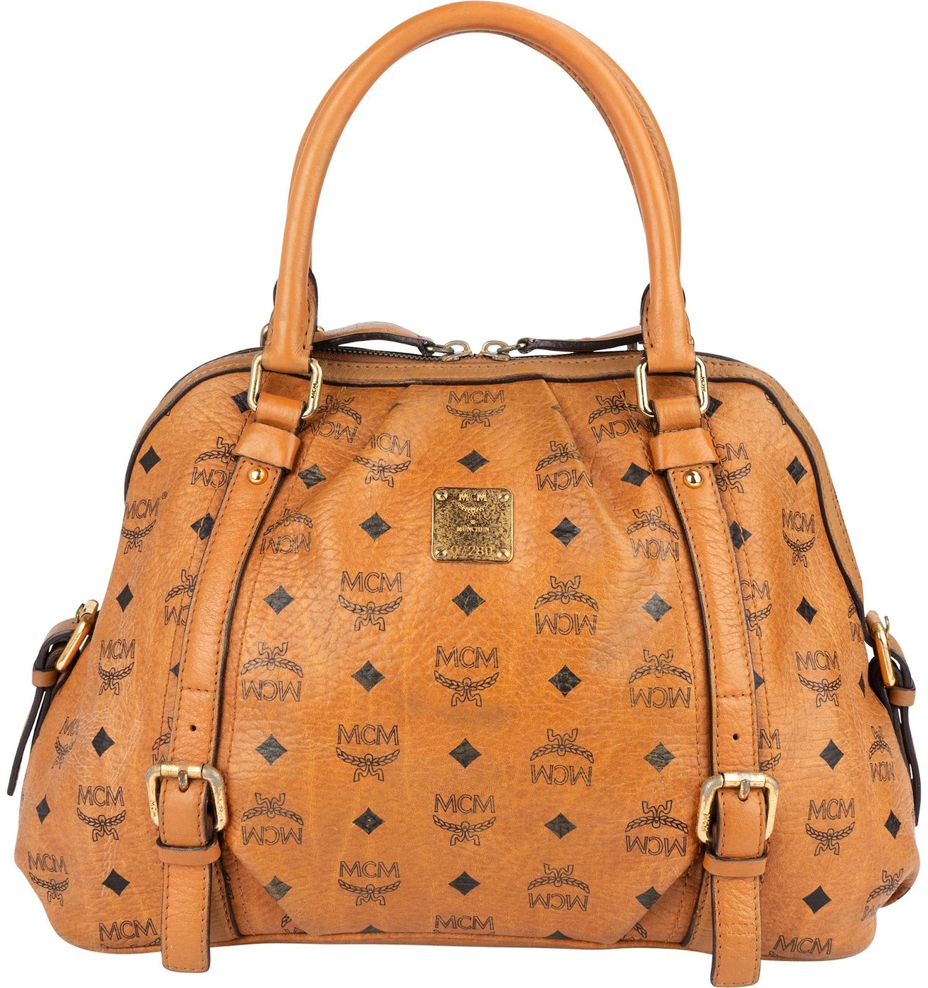 MCM Monogram Visetos Handbag
