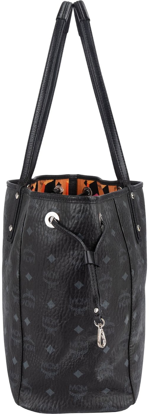 MCM Monogram Visetos Liz Reversible Shopper Shoulder Bag