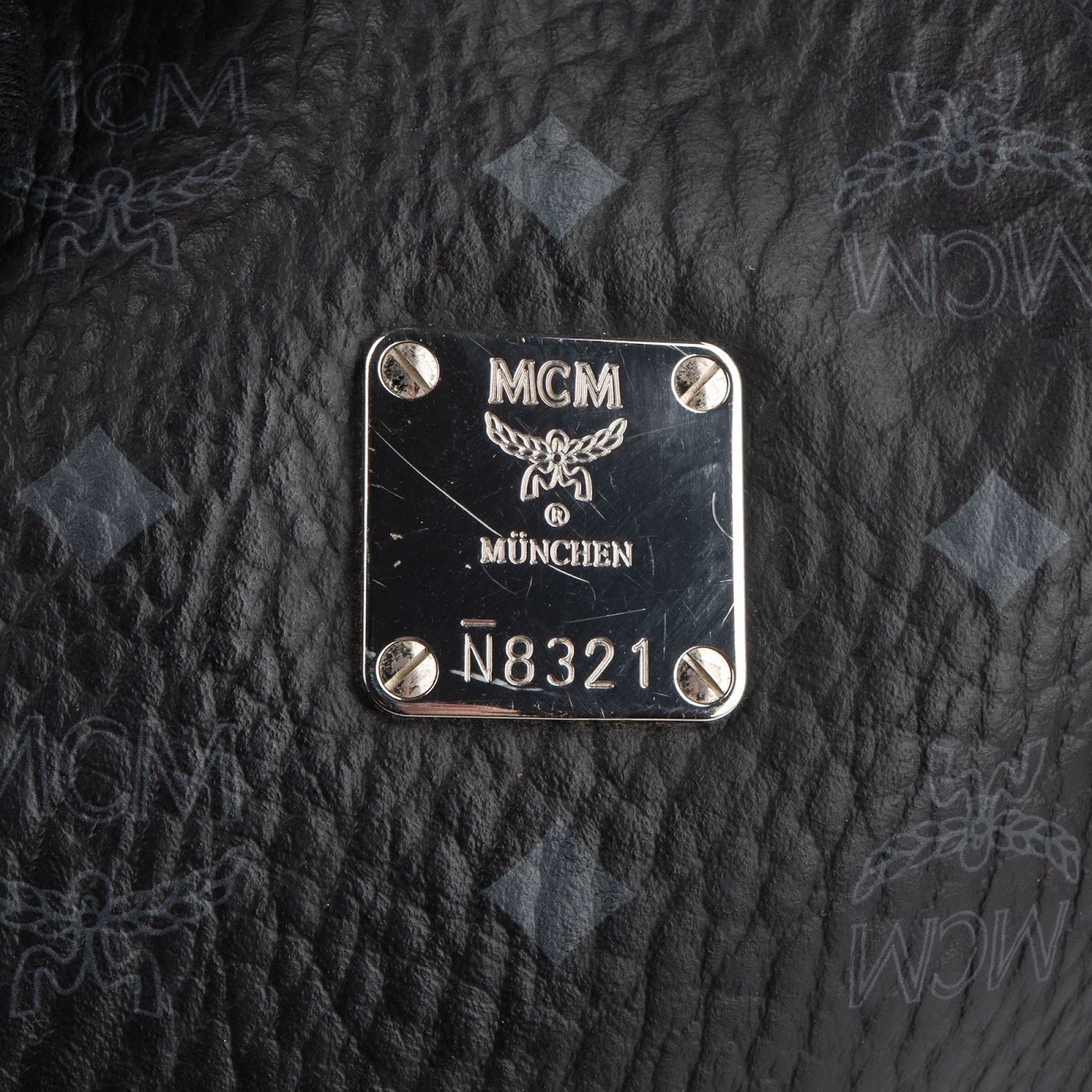 MCM Monogram Visetos Liz Reversible Shopper Shoulder Bag