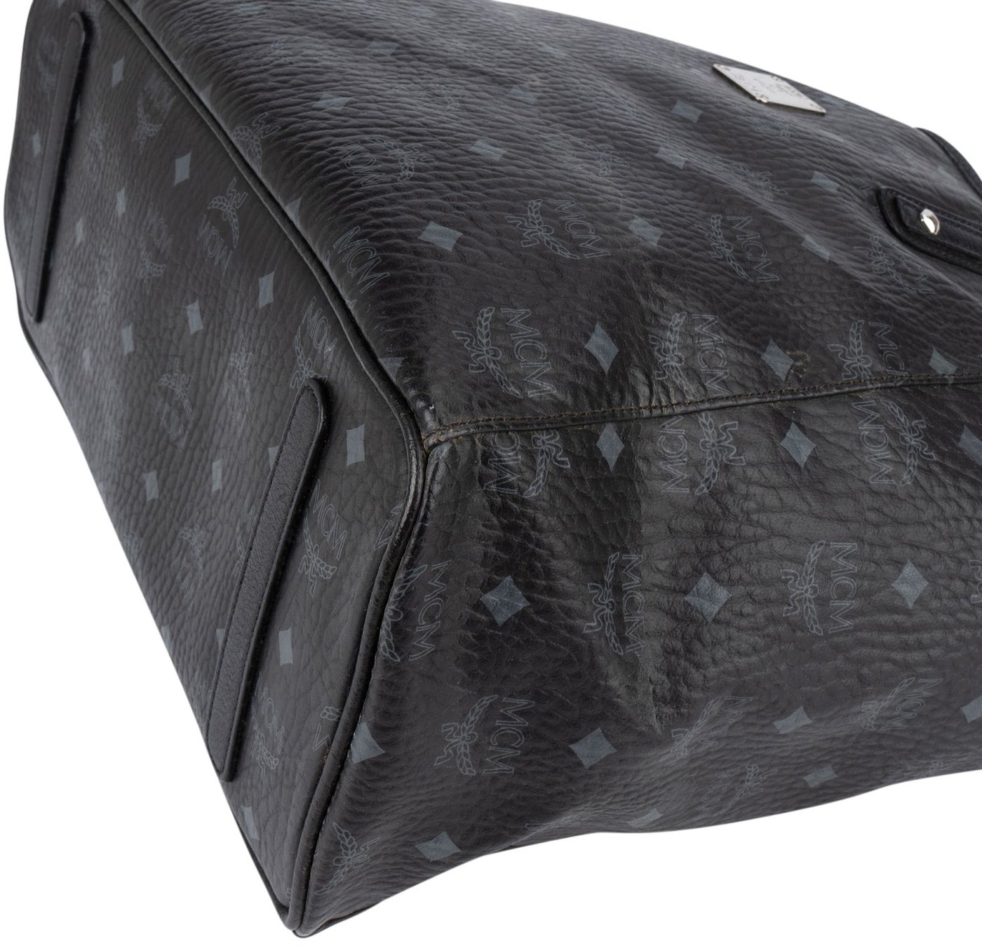 MCM Monogram Visetos Liz Reversible Shopper Shoulder Bag