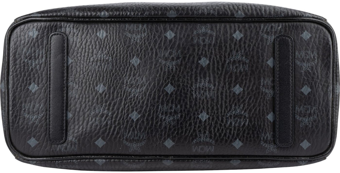 MCM Monogram Visetos Liz Reversible Shopper Shoulder Bag