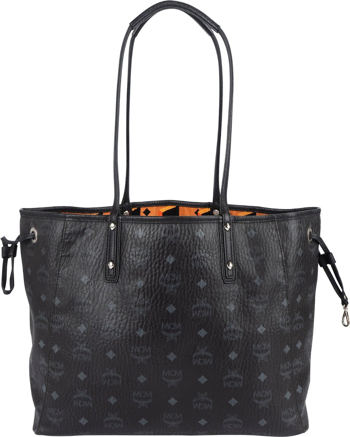 MCM Monogram Visetos Liz Reversible Shopper Shoulder Bag