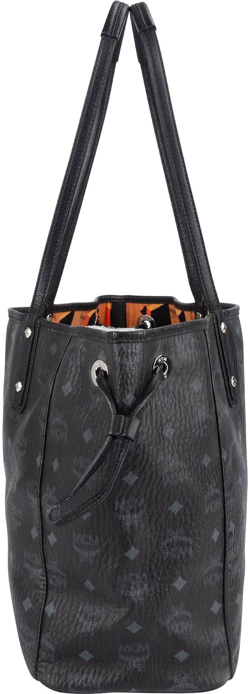 MCM Monogram Visetos Liz Reversible Shopper Shoulder Bag