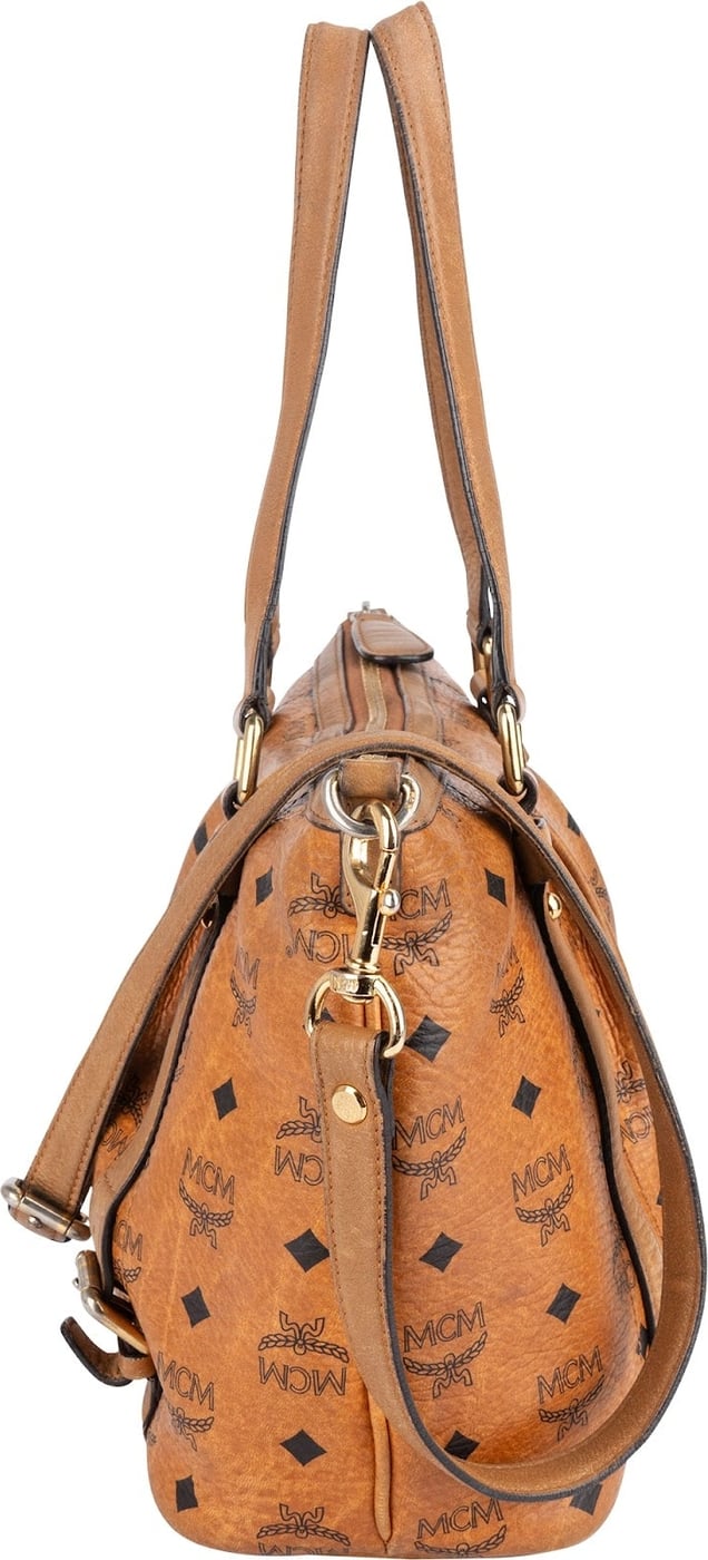 MCM Monogram Visetos Handbag