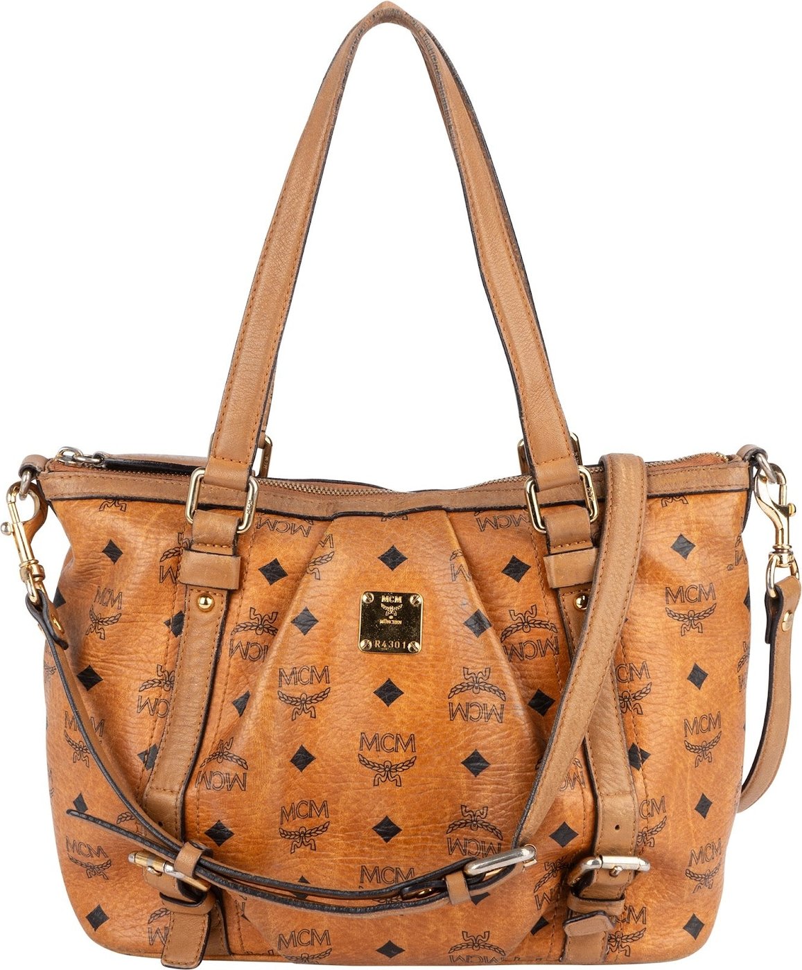 MCM Monogram Visetos Handbag