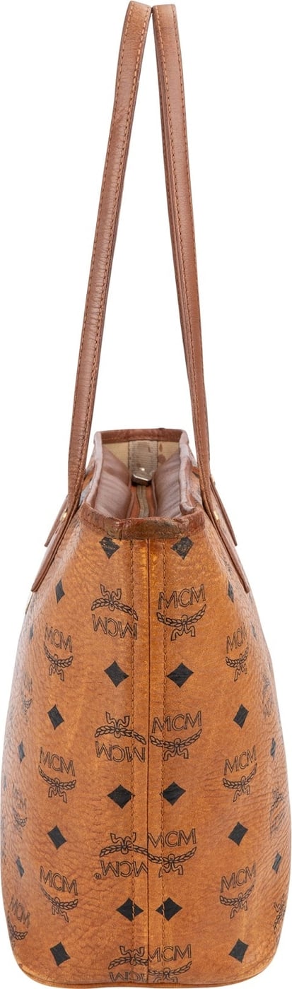 MCM Monogram Visetos Monogram Liz Shoulder Bag