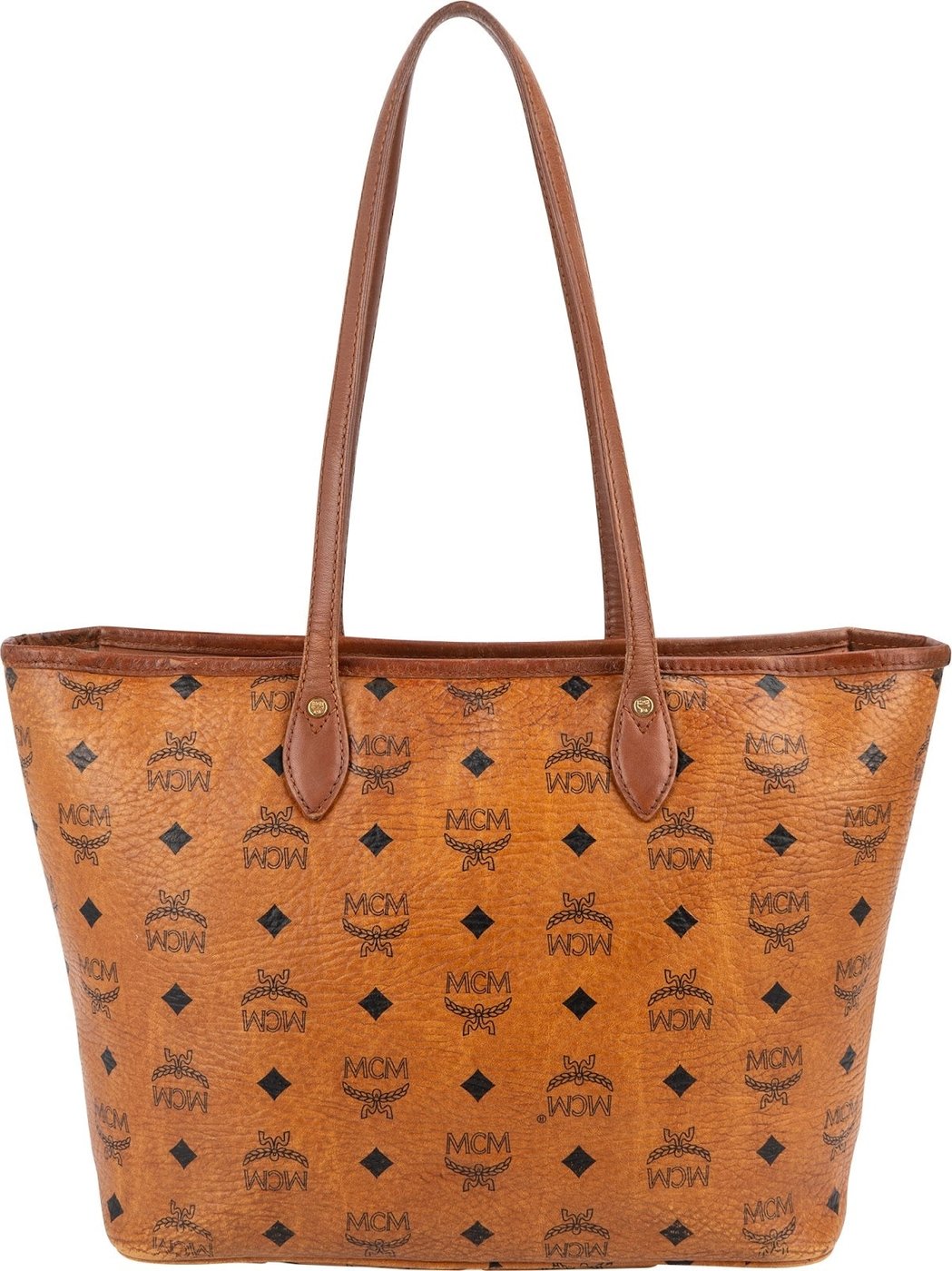 MCM Monogram Visetos Monogram Liz Shoulder Bag