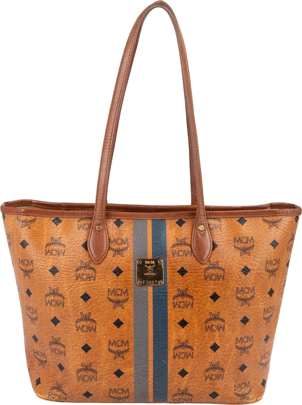 MCM Monogram Visetos Monogram Liz Shoulder Bag