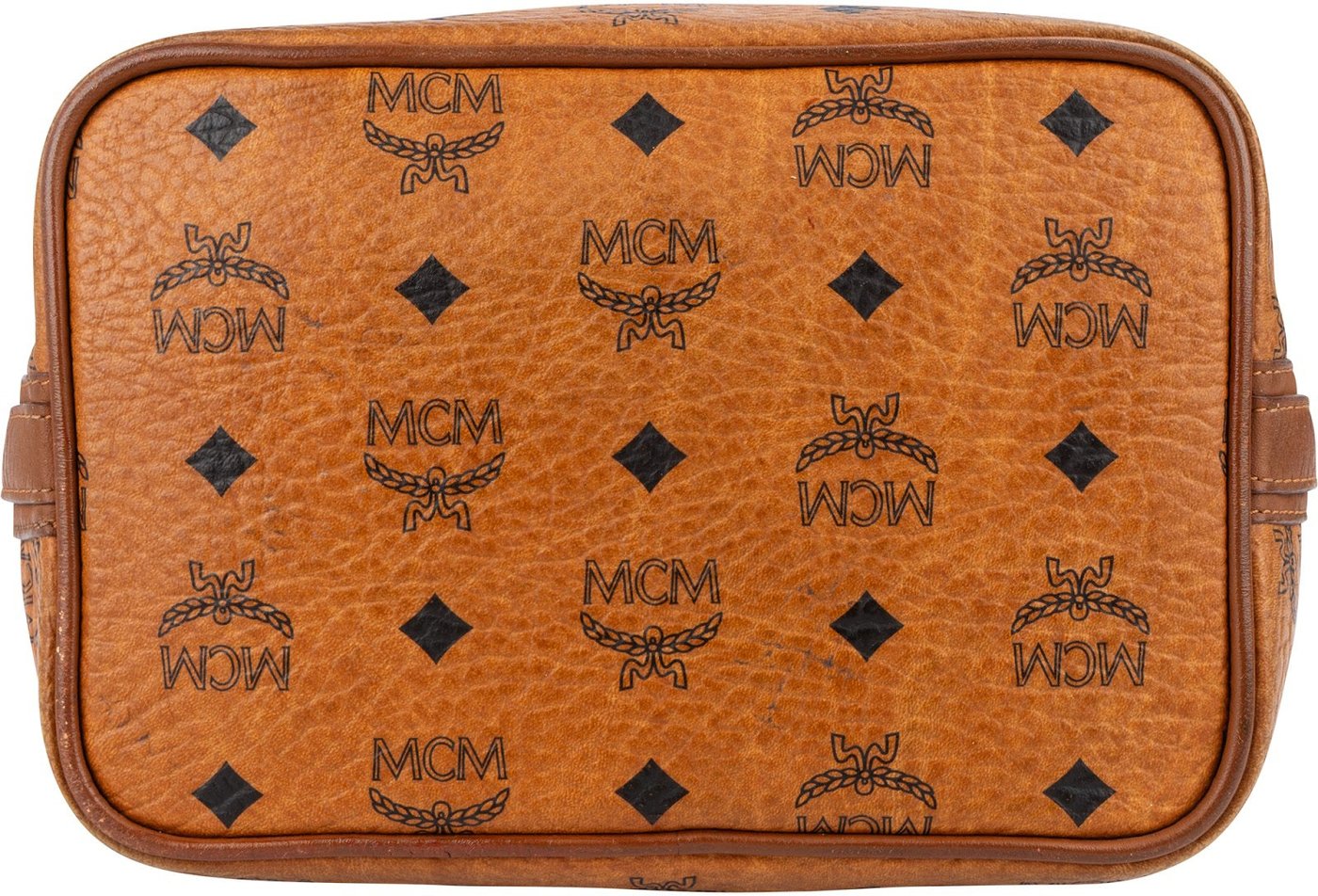 MCM Monogram Visetos Drawstring Handbag