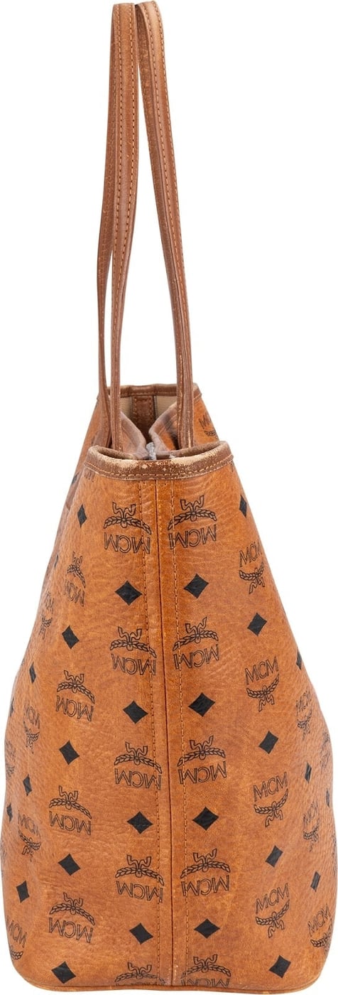 MCM Monogram Visetos Liz Shopper Shoulder Bag