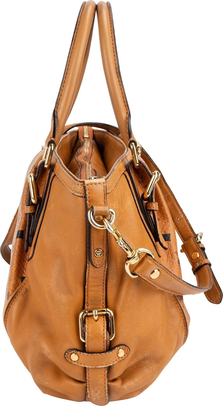 MCM Monogram Visetos Handbag