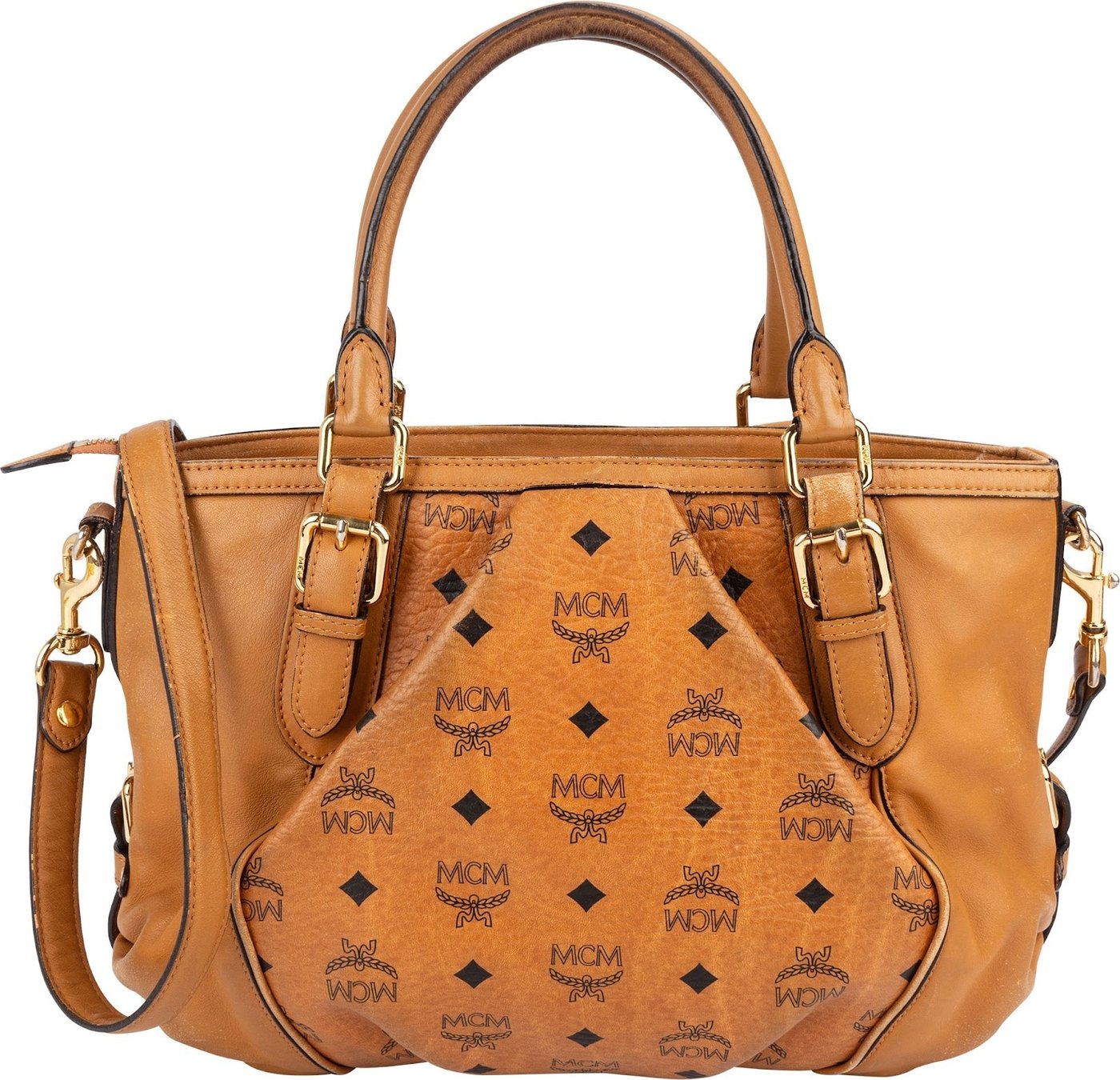 MCM Monogram Visetos Handbag