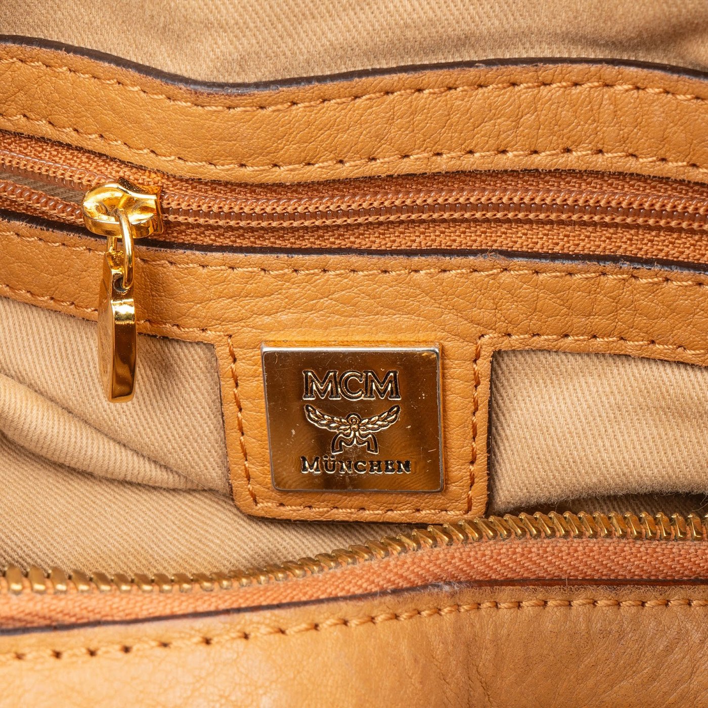 MCM Monogram Visetos Hobo Shoulder Bag