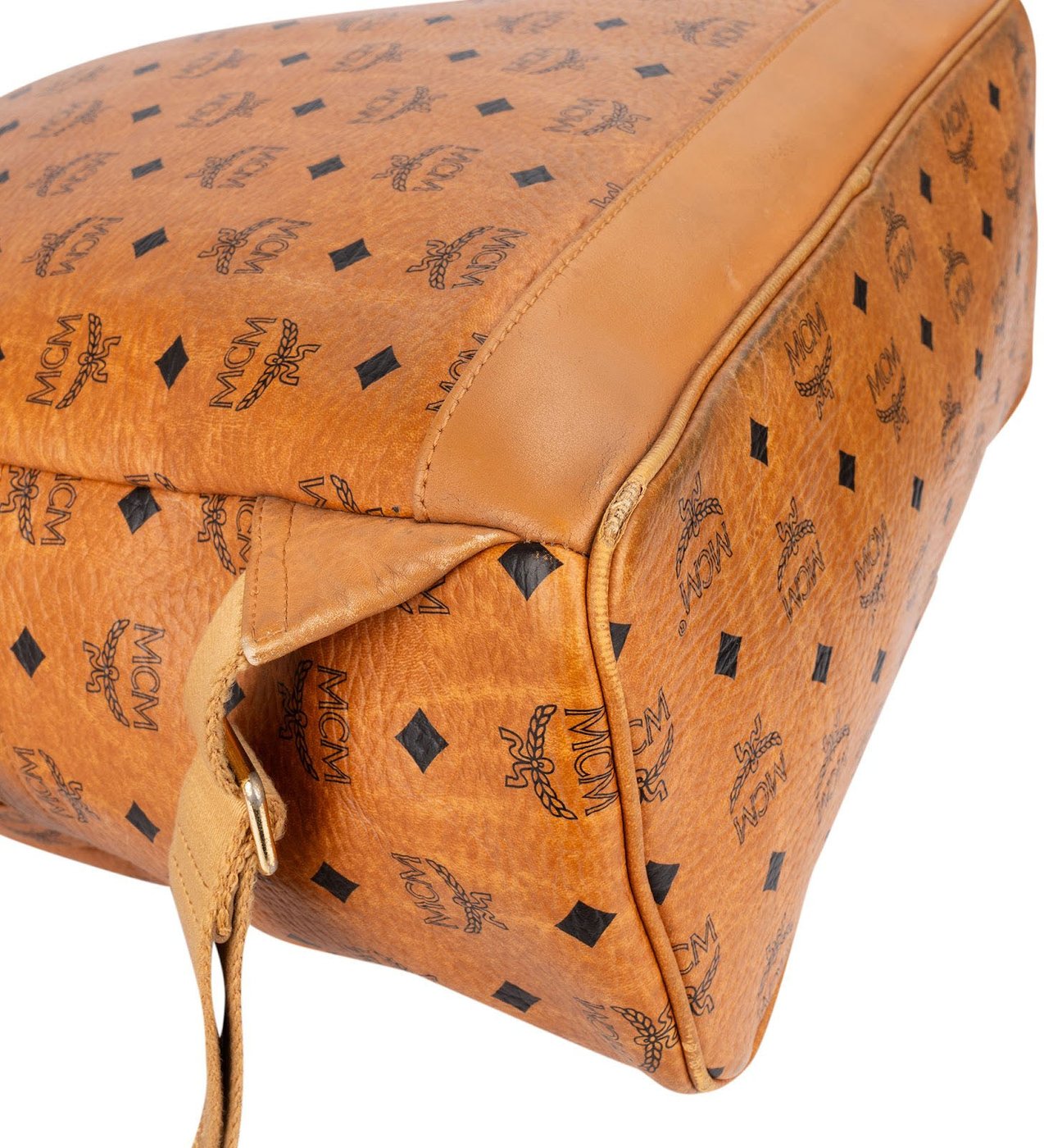 MCM Monogram Stark Studded Visetos Large Backpack