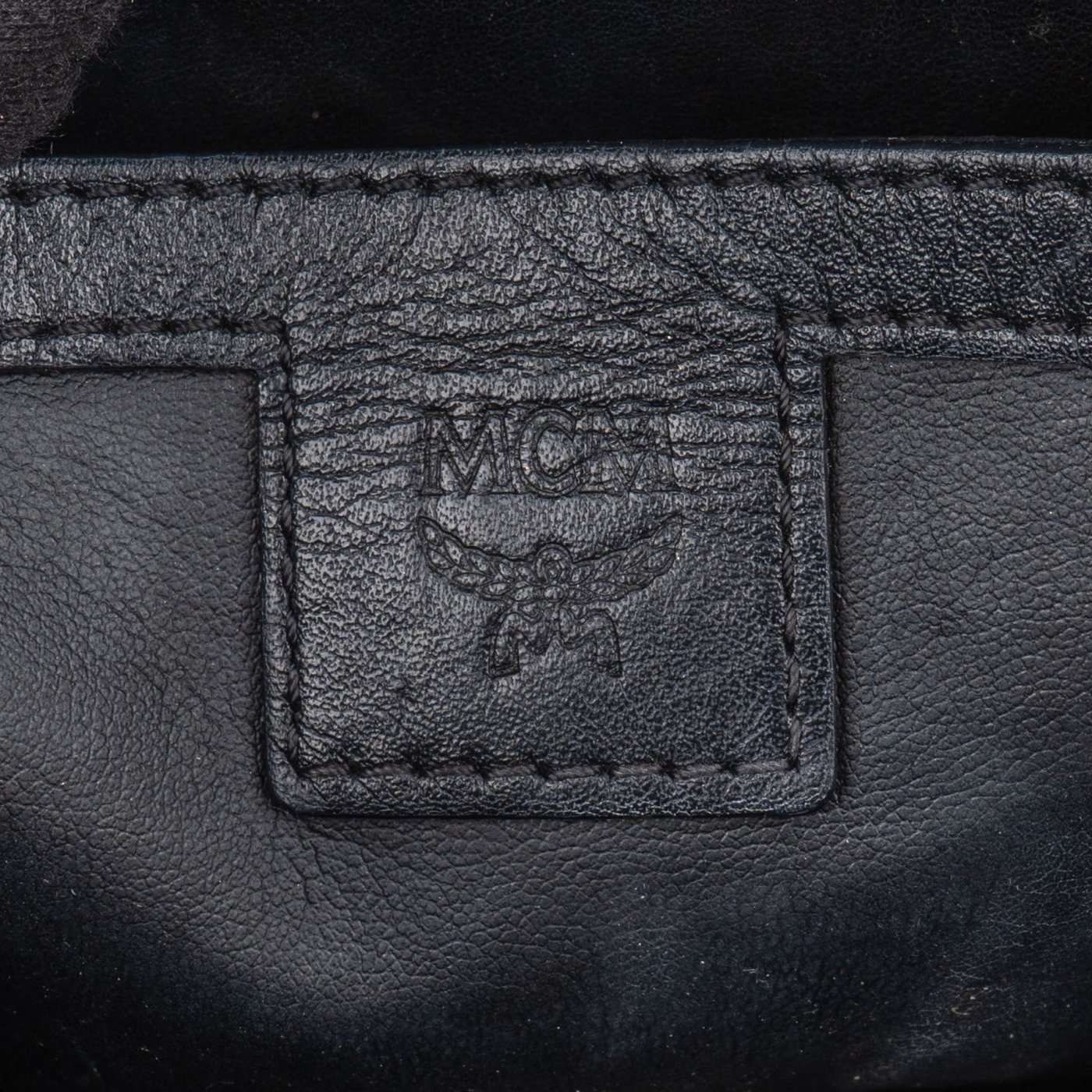 MCM Monogram Visetos Stark Side Studs Small Backpack