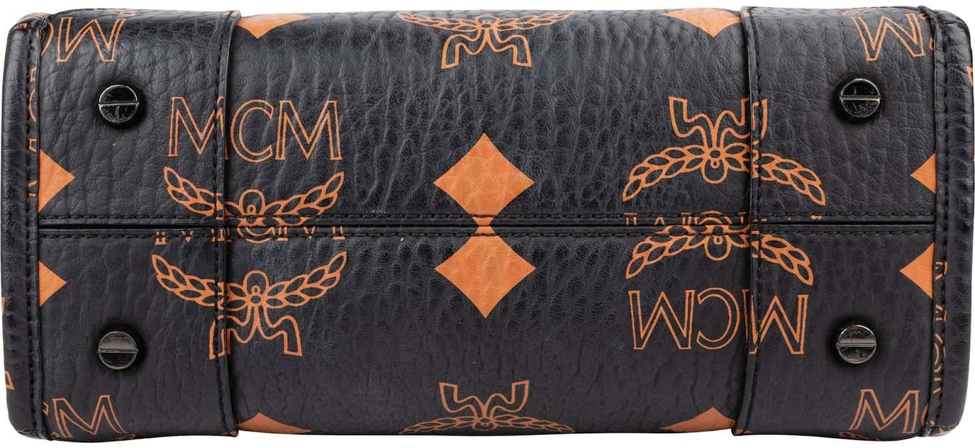 MCM Monogram Aren Mini Tote in Visetos Handbag