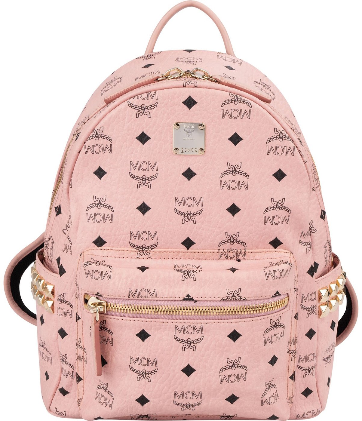 MCM Monogram Visetos Stark Side Studs Backpack