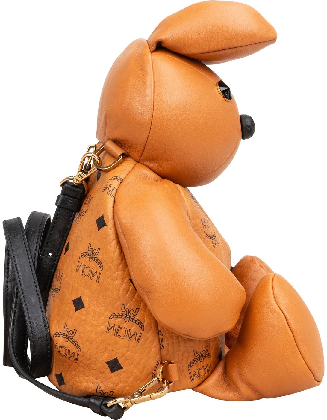 MCM Monogram Visetos Rabbit Backpack