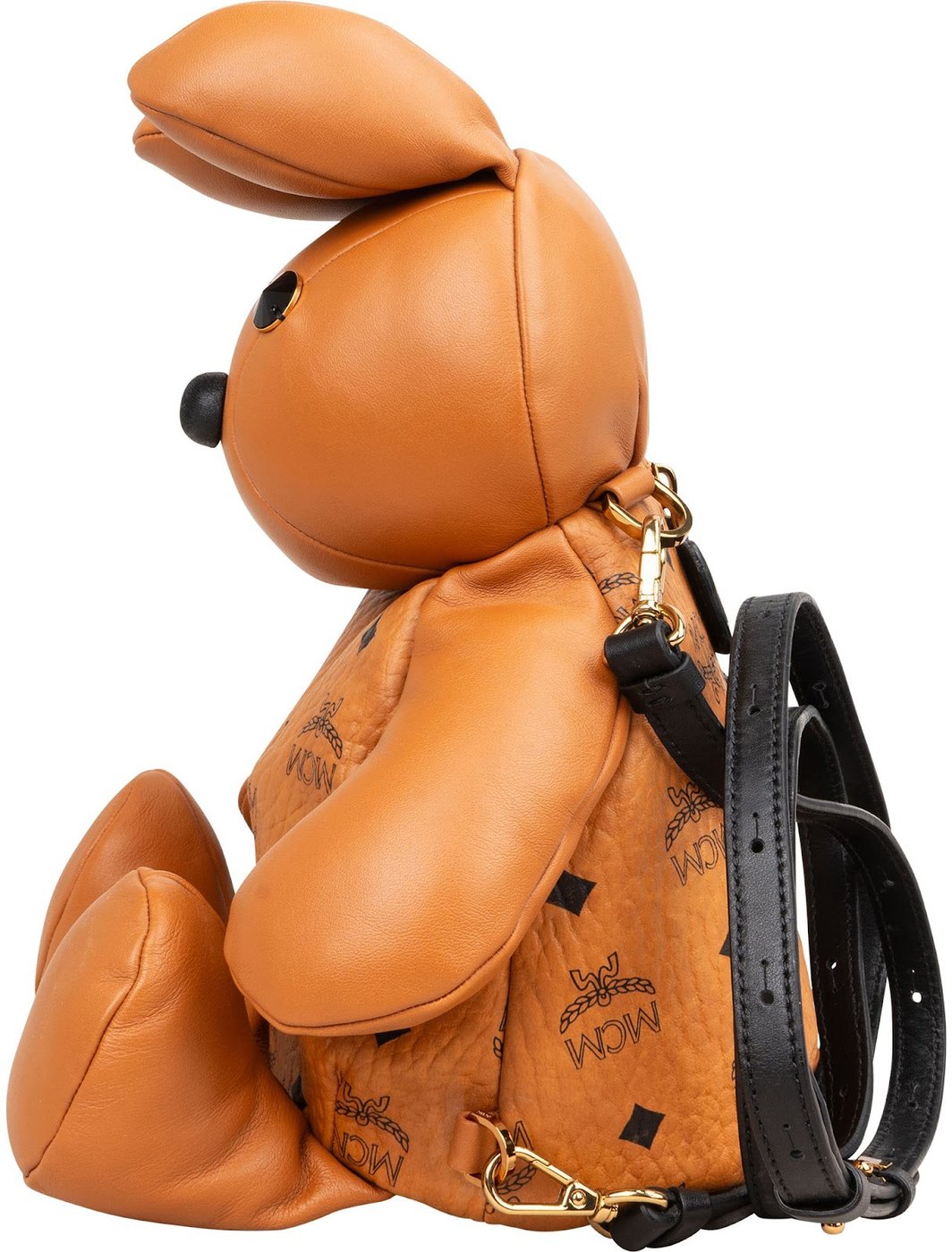 MCM Monogram Visetos Rabbit Backpack