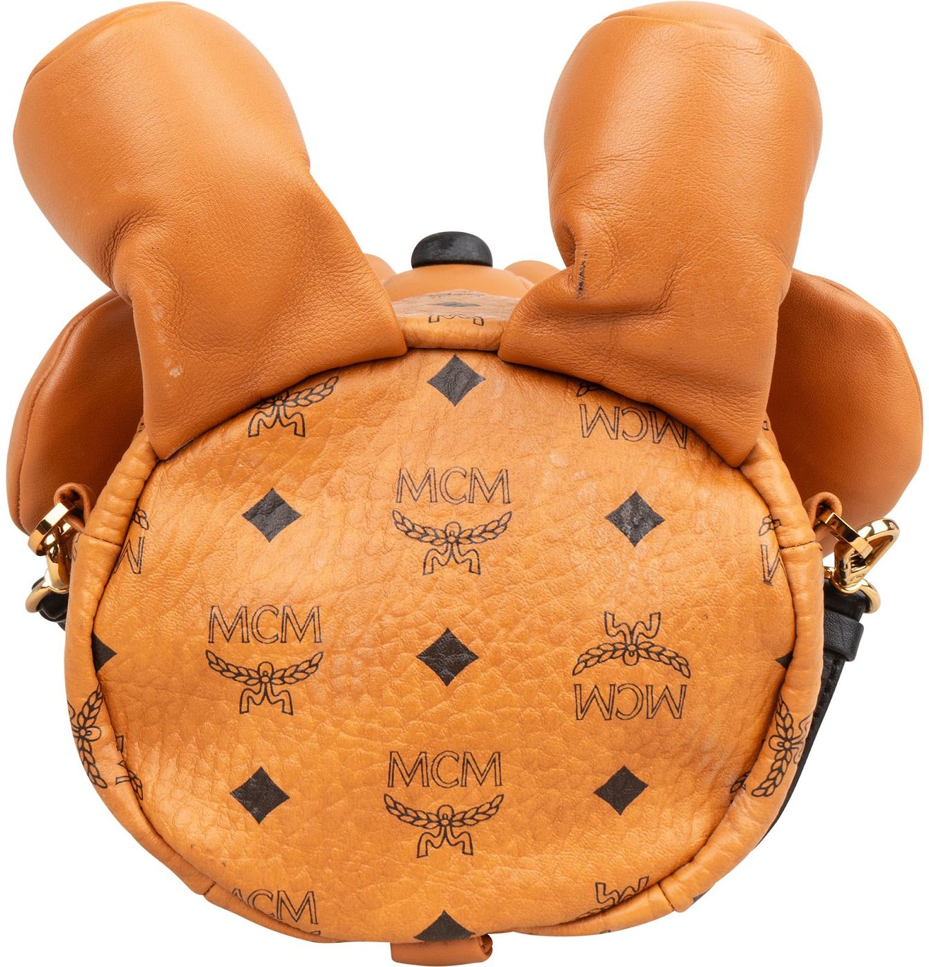 MCM Monogram Visetos Rabbit Backpack