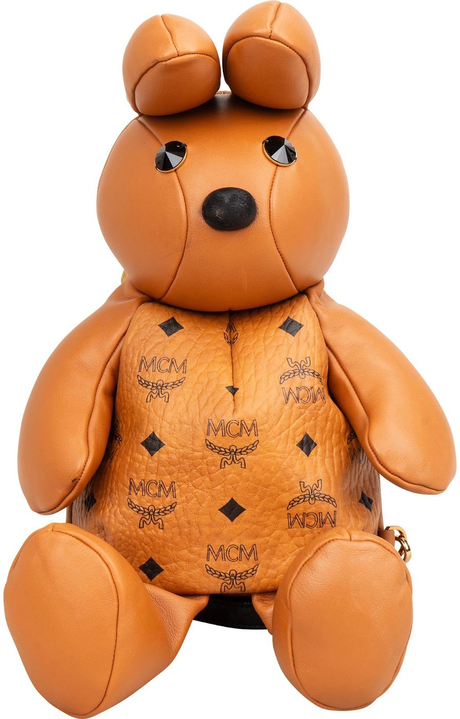 MCM Monogram Visetos Rabbit Backpack