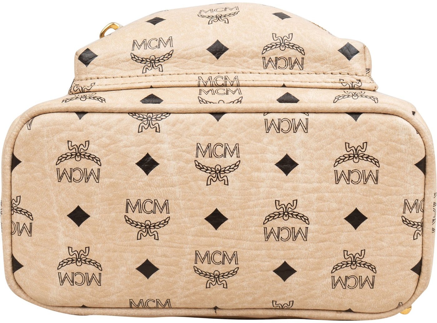 MCM Monogram Visetos Stark Mini Backpack