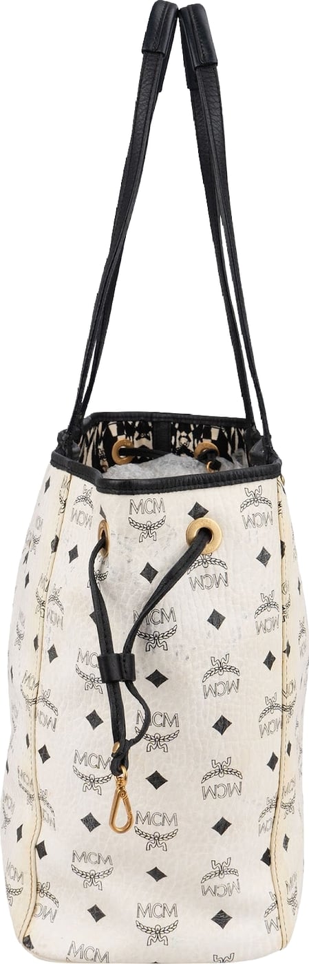 MCM Monogram Visetos Reversible Liz Tote Shoulder Bag