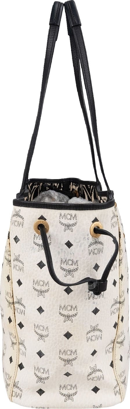 MCM Monogram Visetos Reversible Liz Tote Shoulder Bag