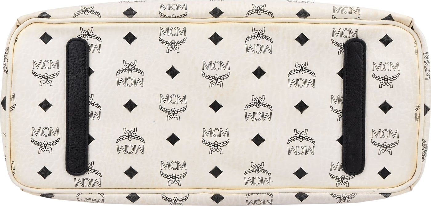 MCM Monogram Visetos Reversible Liz Tote Shoulder Bag