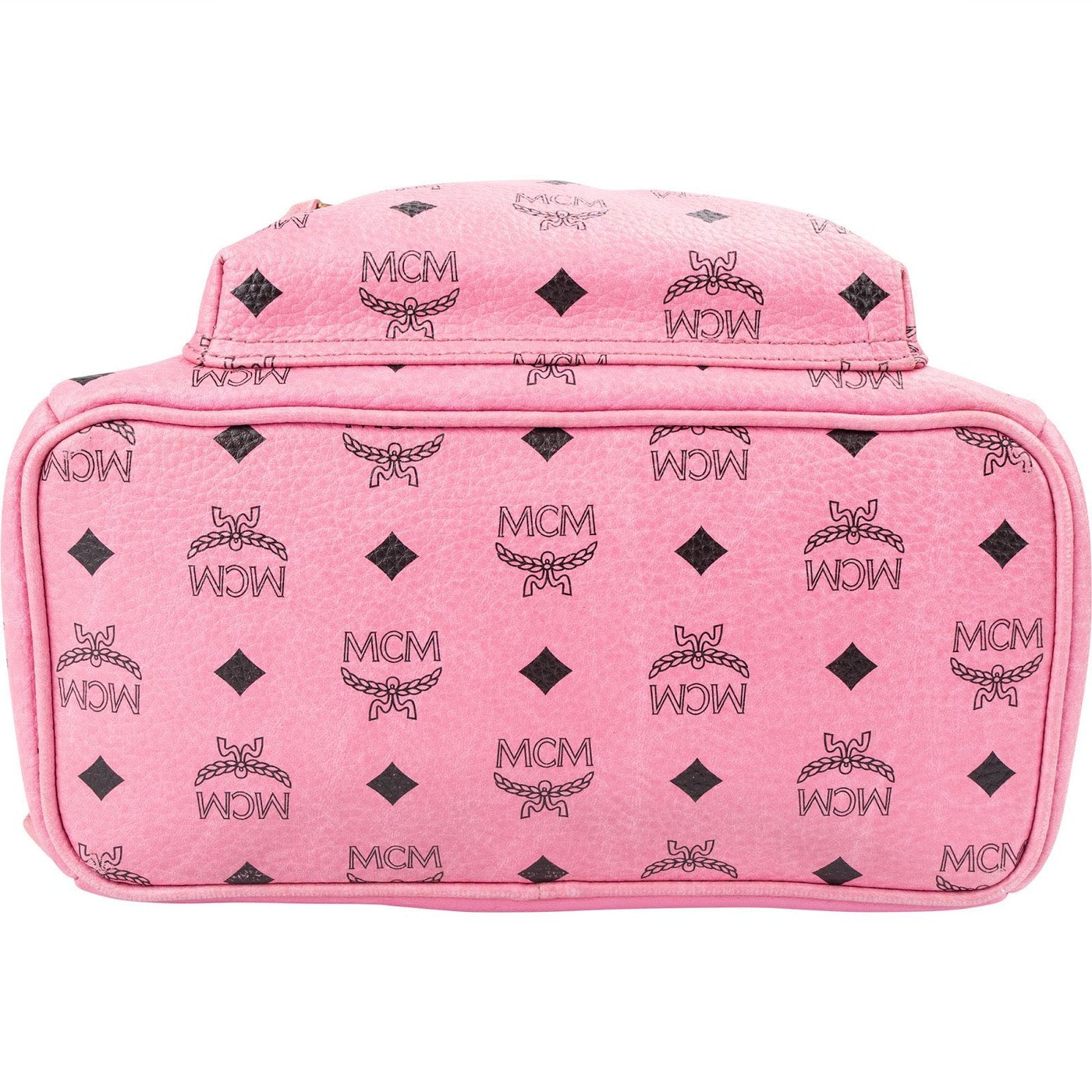 MCM Visetos Monogram Stark Side Studs Mini Backpack