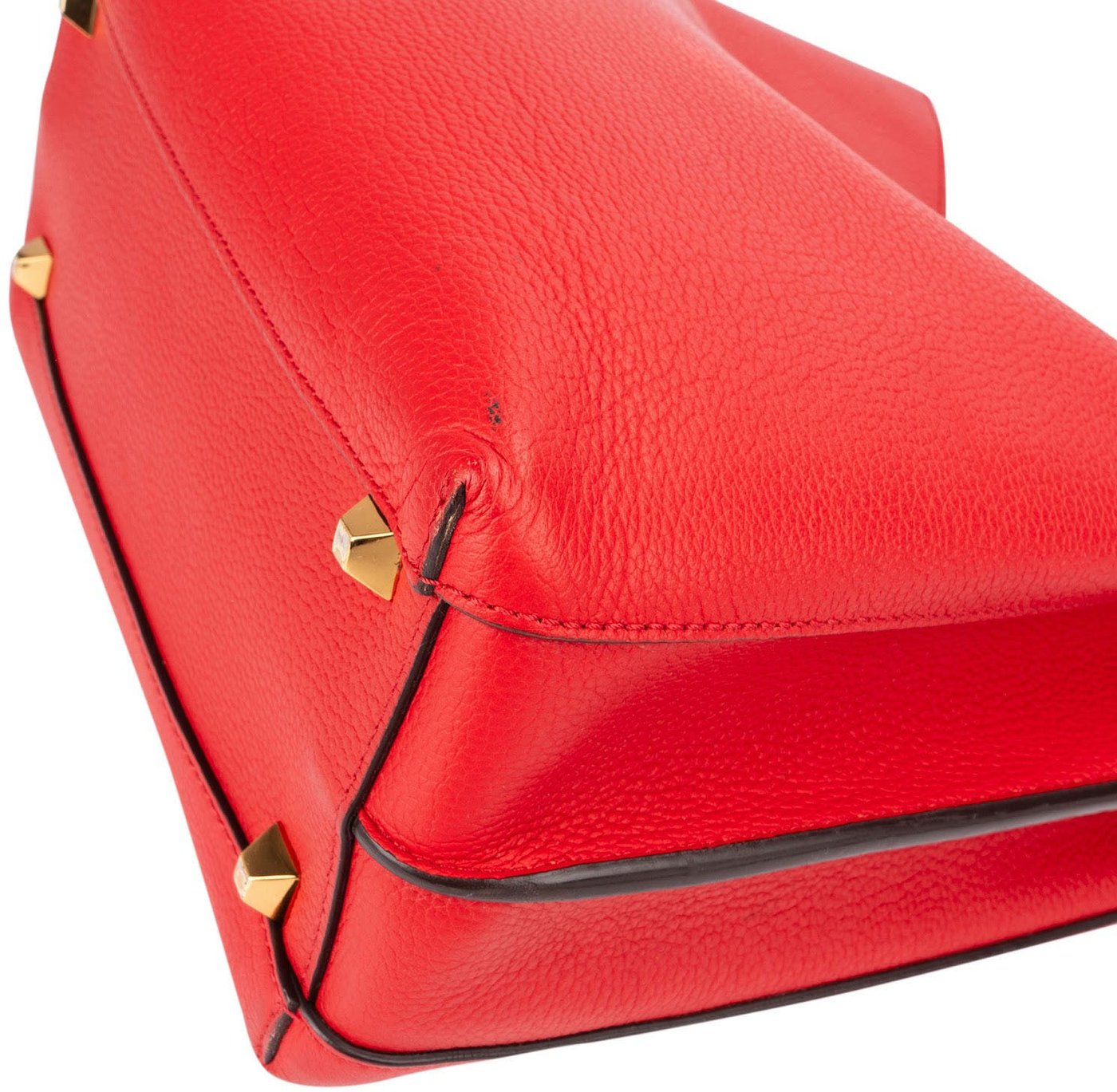 MCM Visetos Pebbled Leather Milla Hobo Shoulder Bag