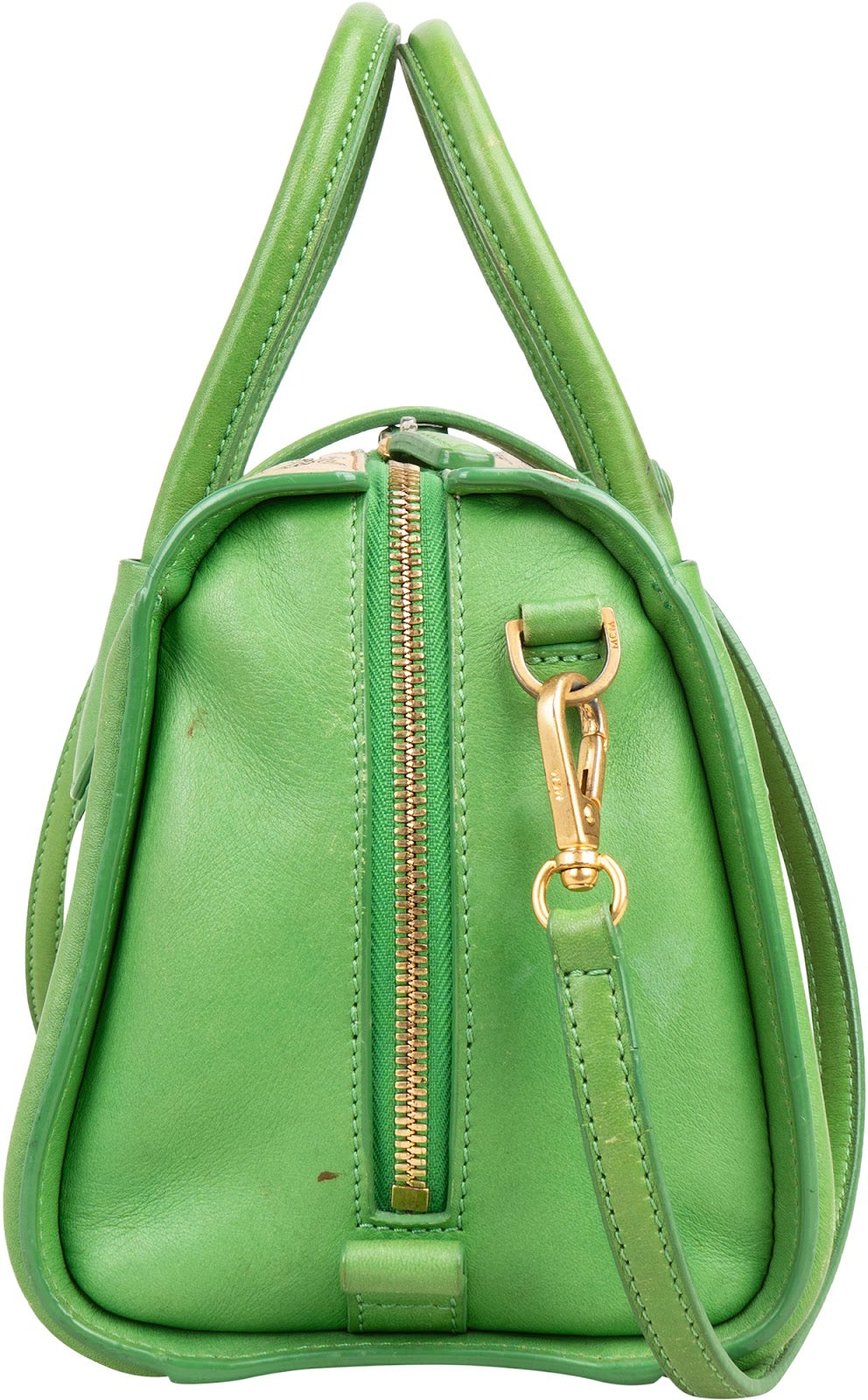 MCM Monogram Visetos Delmy Boston Mini Handbag