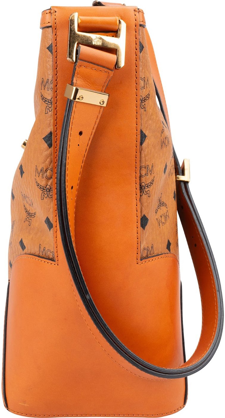 MCM Monogram Visetos Coated Canvas Shoulder Crossbody Bag