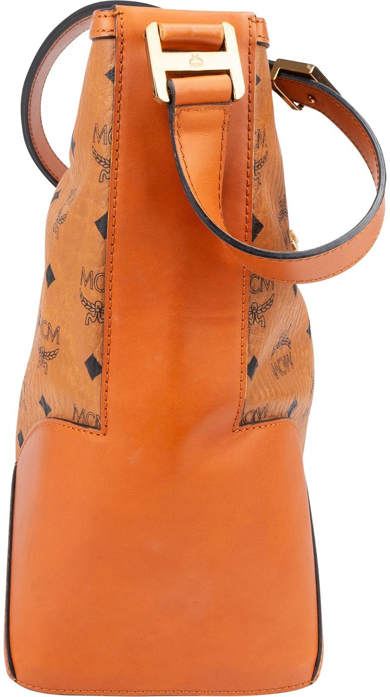 MCM Monogram Visetos Coated Canvas Shoulder Crossbody Bag