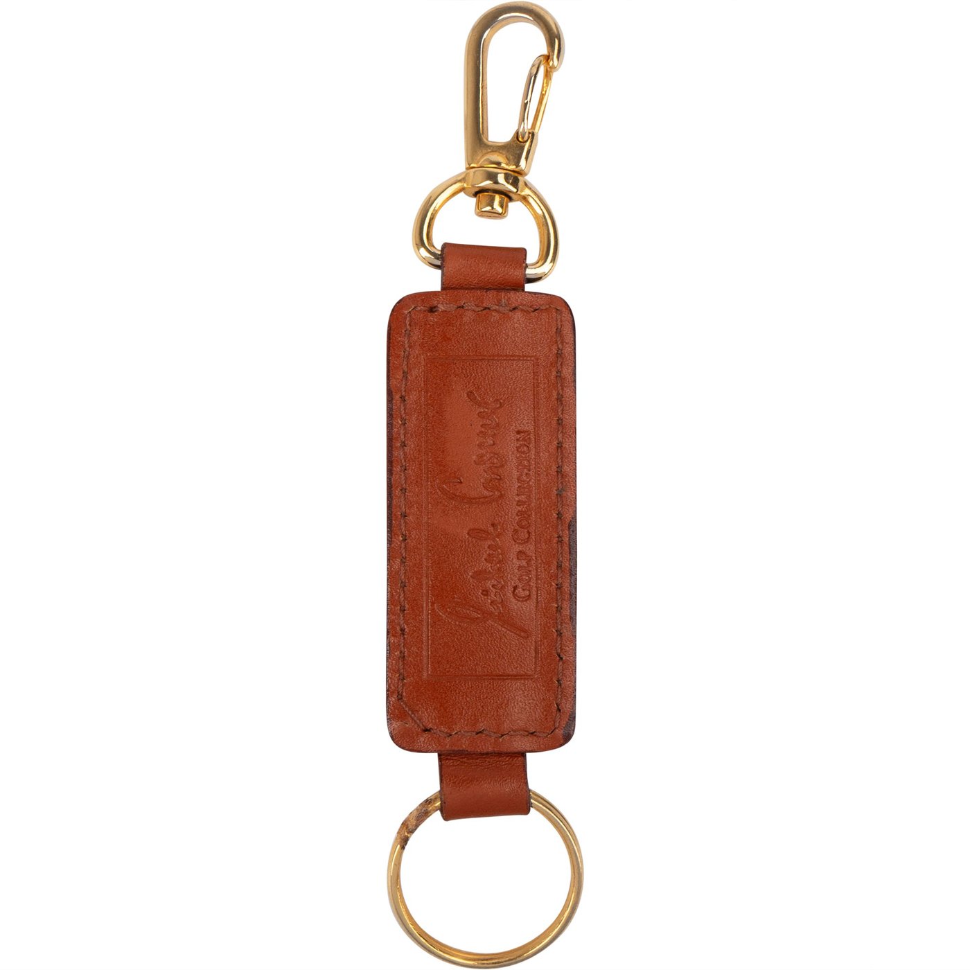 MCM Leather Golf Collection Pendant