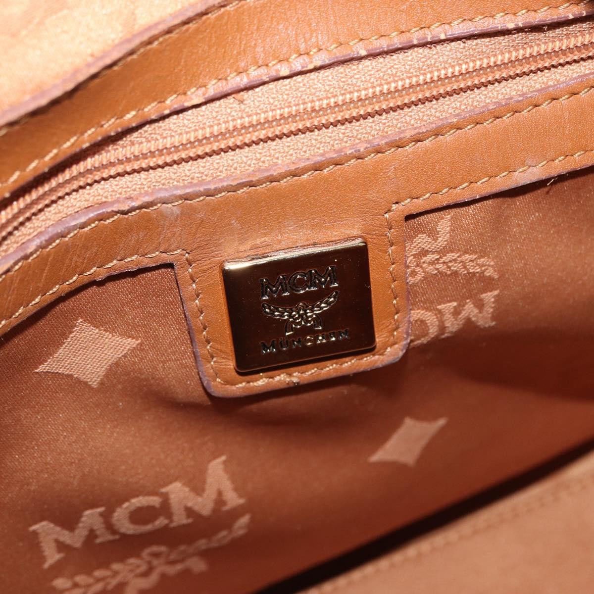 MCM Visetos logogramme Leather