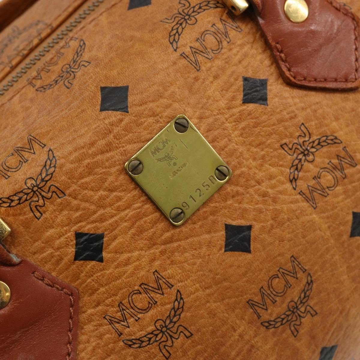 MCM Vicetos logogram boston Mini