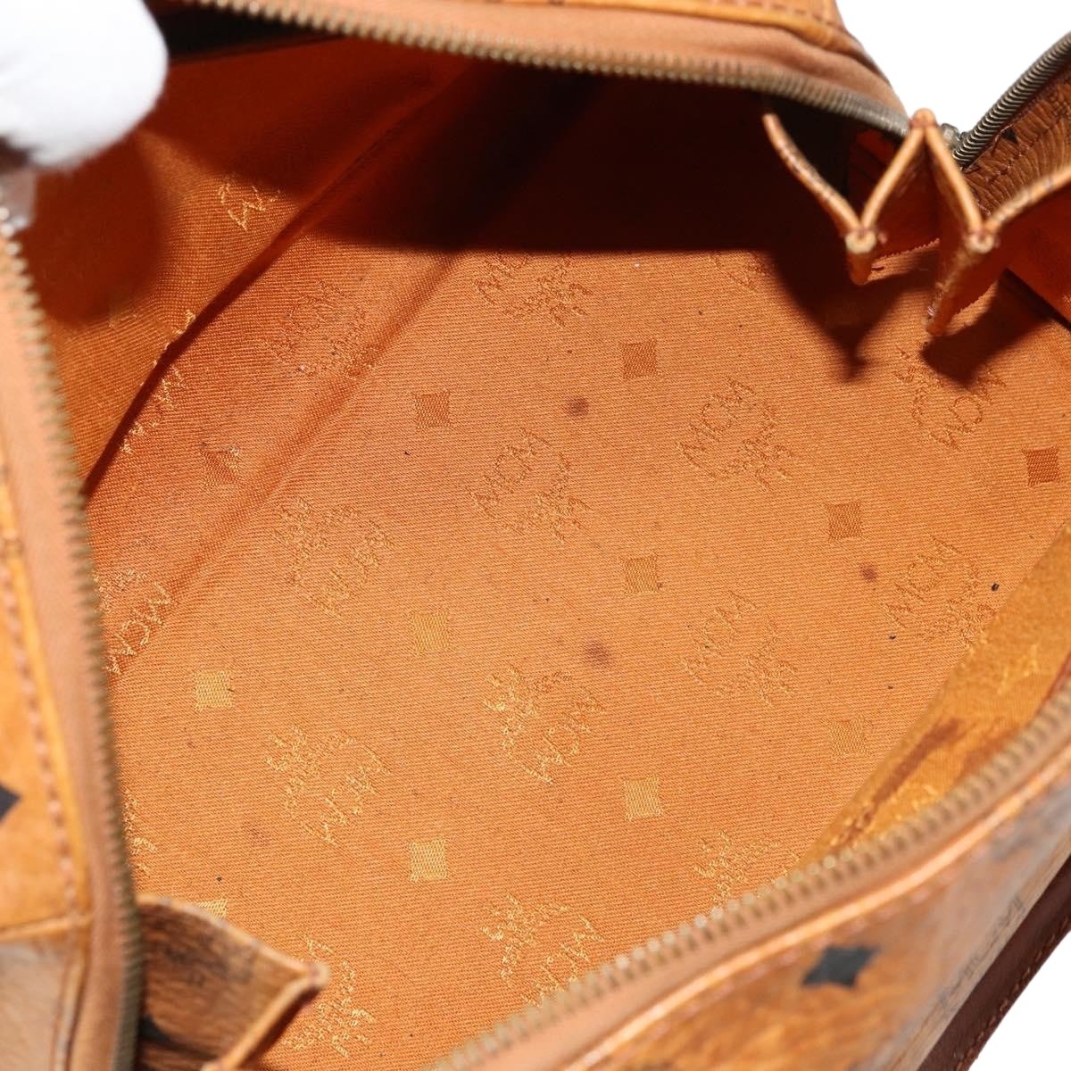 MCM Vicetos logogram boston Mini