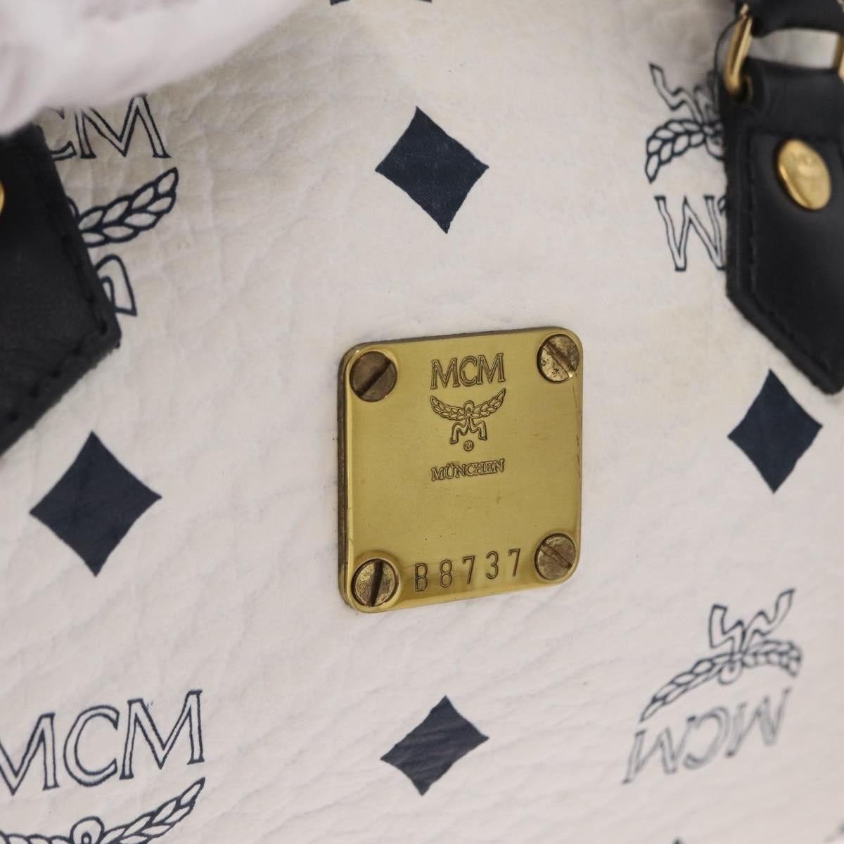 MCM Vicetos logogram boston Mini