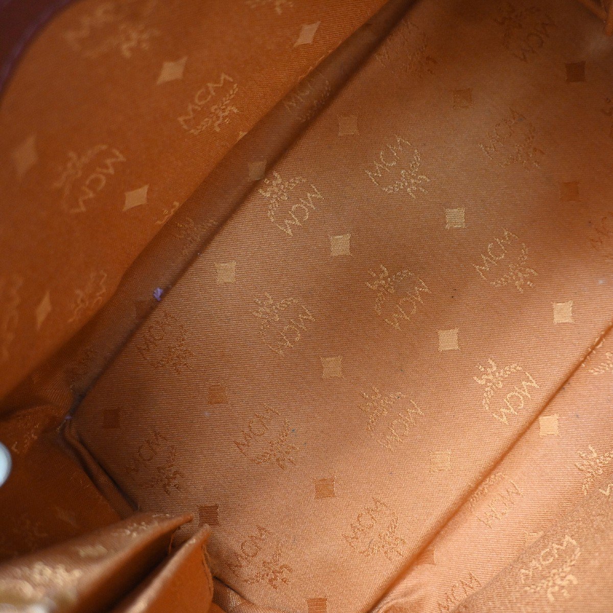 MCM Visetos logogramme Leather