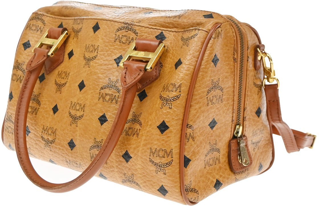 MCM Visetos logogramme Leather