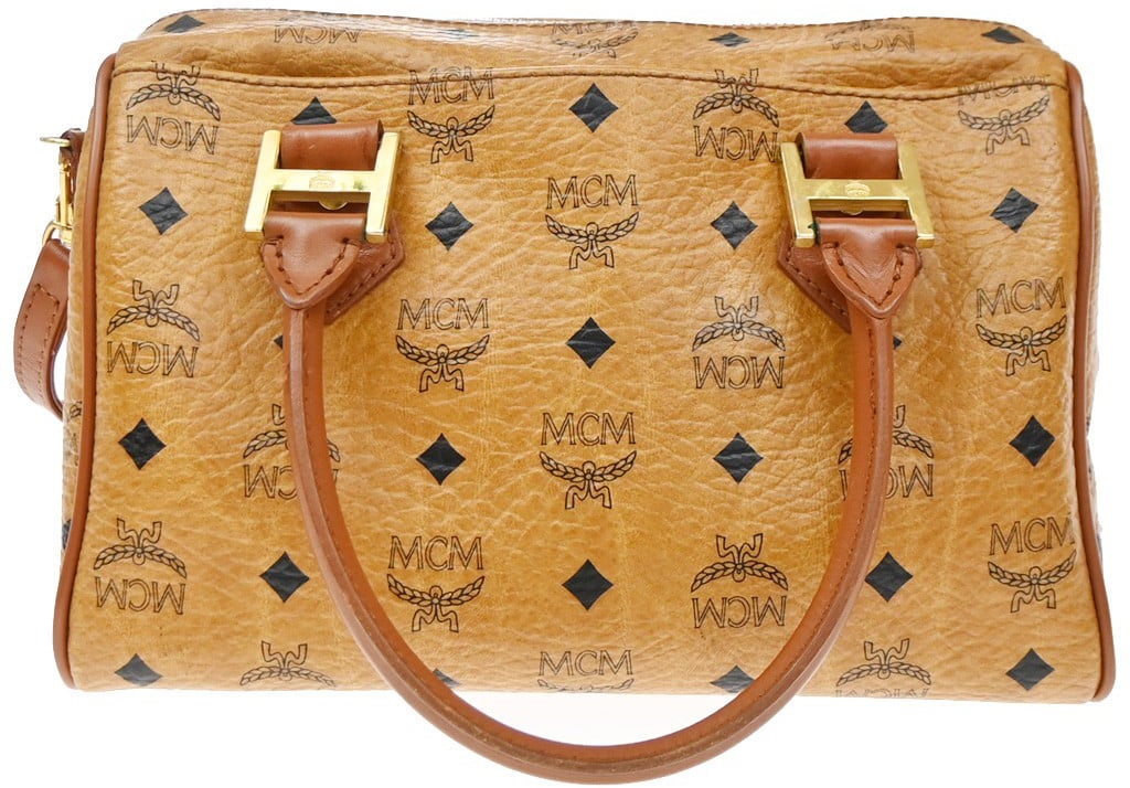 MCM Visetos logogramme Leather
